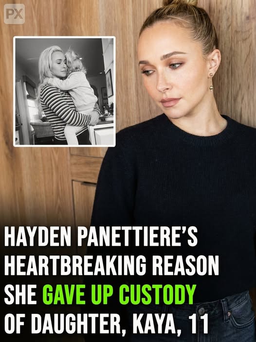 Hayden Panettiere’s heartbreaking reason she gave up custody of daughter, 11