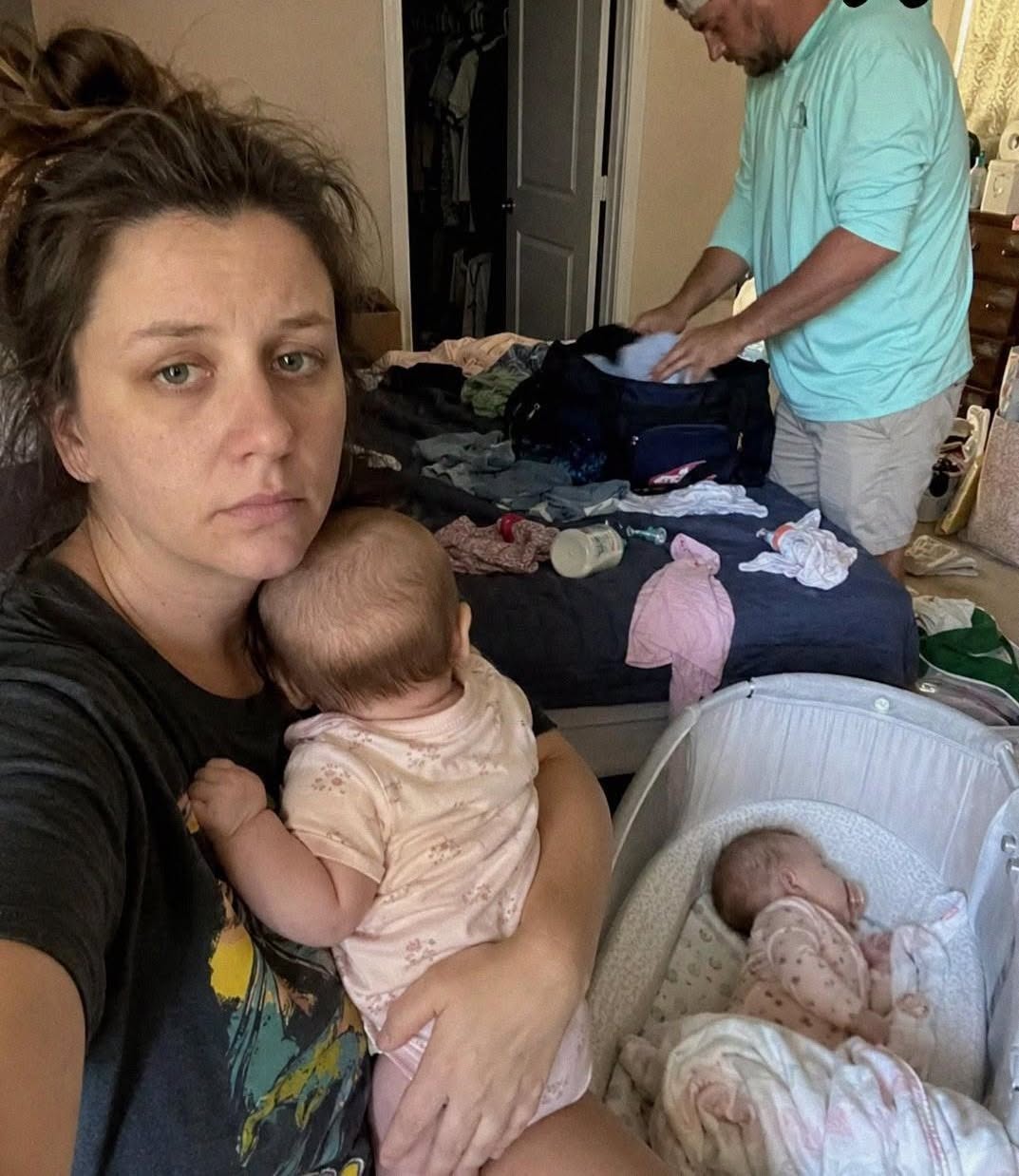 My Husband Left Me Alone with Our SixMonthOld Twins While He Went on Vacation When He Came Back, He Froze in the Doorway