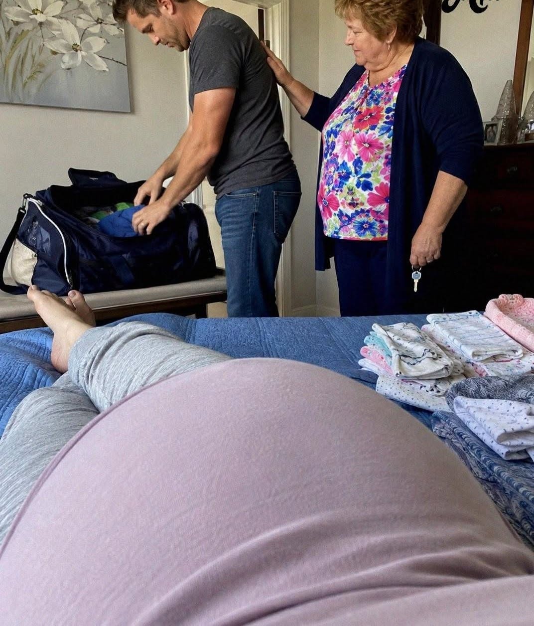 Nine Months Pregnant I Sent the Unfinished Nursery to My Mother in Laws Lawn