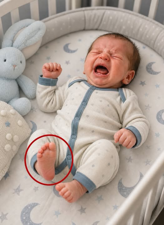The baby cried for three days straight and barely slept. Doctors insisted it was just colic and prescribed medication, but the crying didn’t stop.