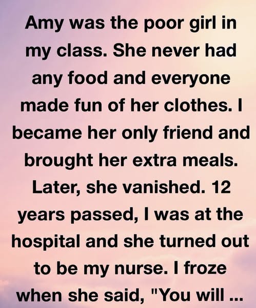 Stories: I wondered if you’d recognize me