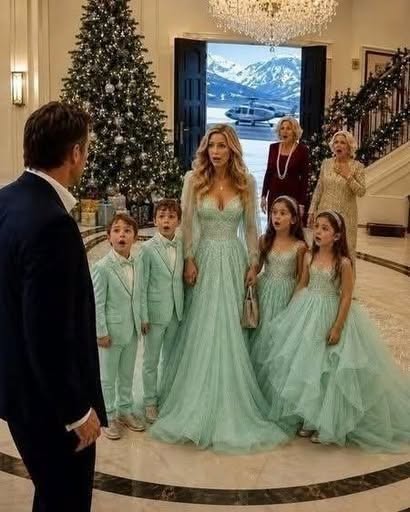 Eight Years After My Husband Abandoned Me Four Children Arrive at Christmas Dinner