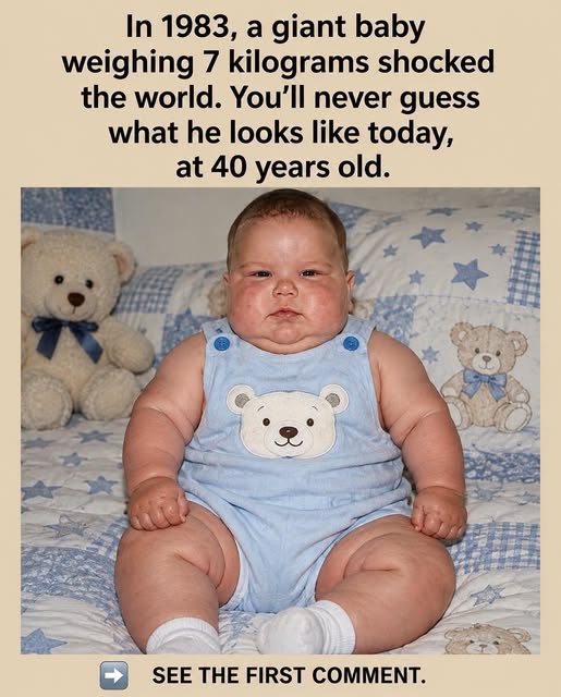 The Man Who Was Born a 15.4-Pound Baby: 40 Years Later, His Life Surprised Everyone