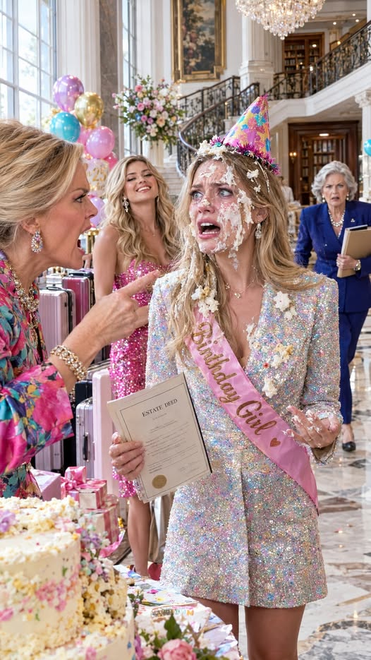On my 25th birthday, my grandma signed her $5 million estate over to me. That night, my parents showed up with my sister’s suitcases and said, “She’s moving in with you.” When I said no, mom slapped my face. Grandma smiled and said, “Perfect timing.” And 20 minutes later, the police arrived