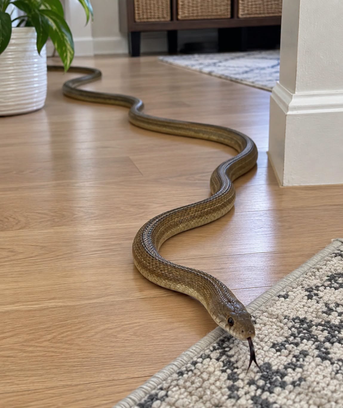 Snake Inside Your Home? Stay Calm and Take These Safety Steps