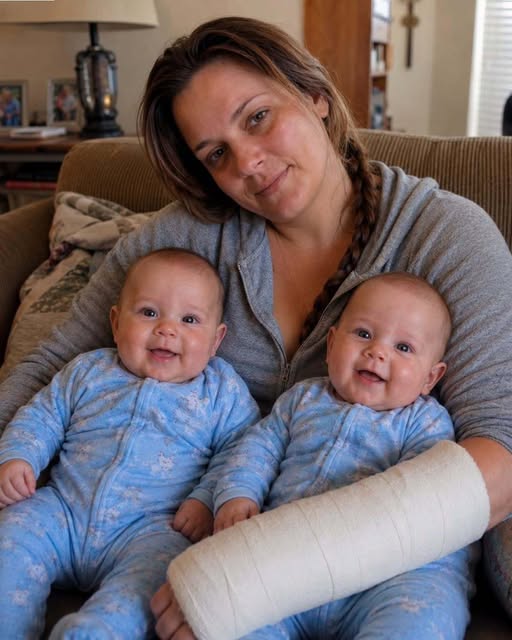 I Broke My Arm While Caring for Our Infant Twins My Husbands Response Changed Everything