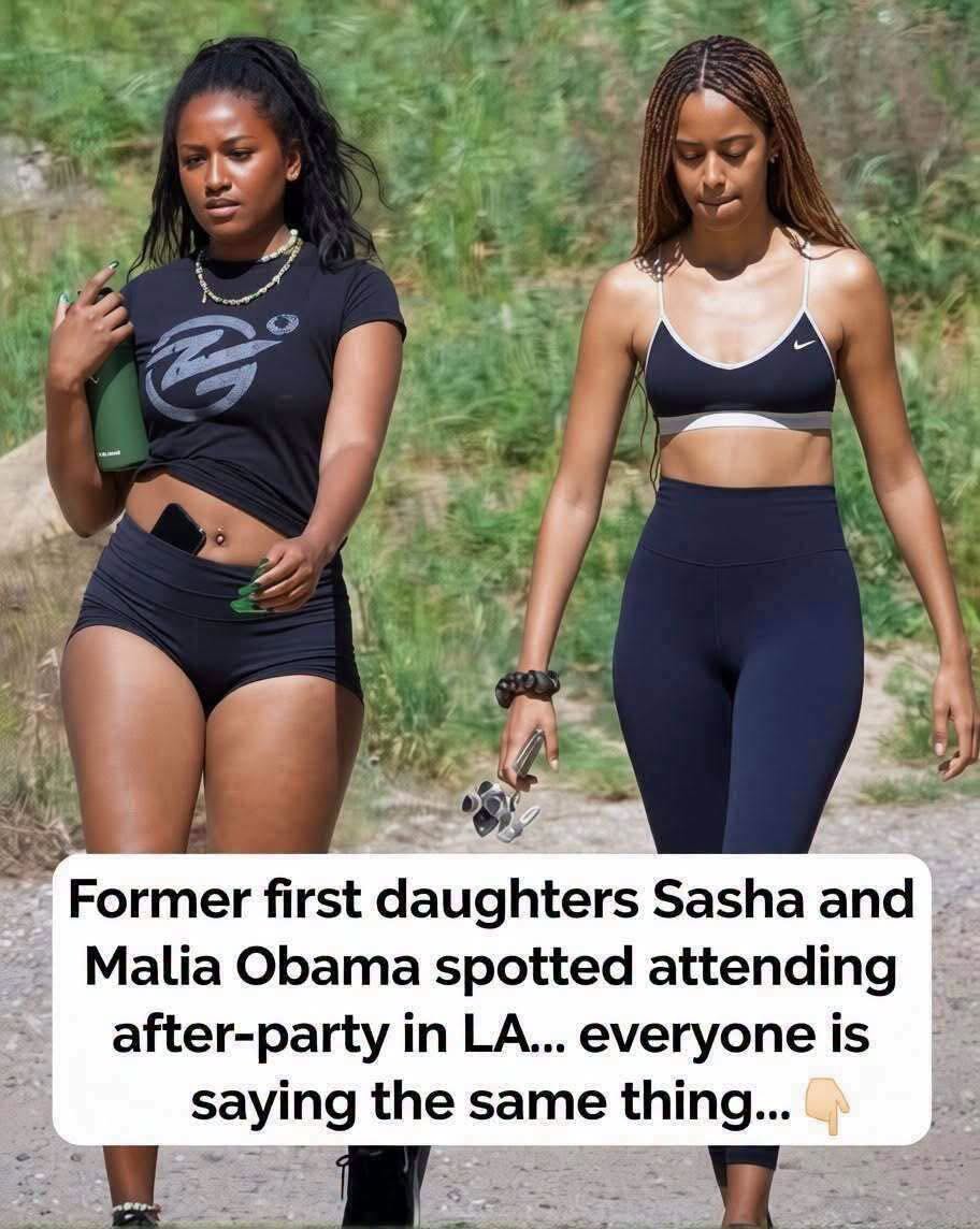 Former First Daughters Sasha and Malia Obama Spotted Attending Drakes After Party in Los Angeles