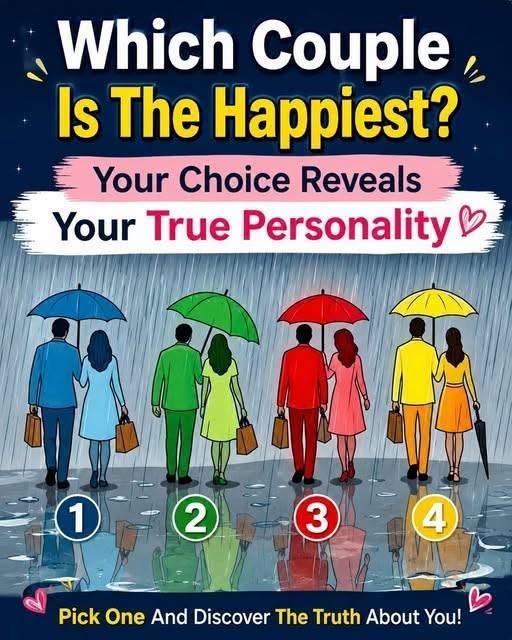 Which Couple Is the Happiest Your Choice Reveals Your True Personality