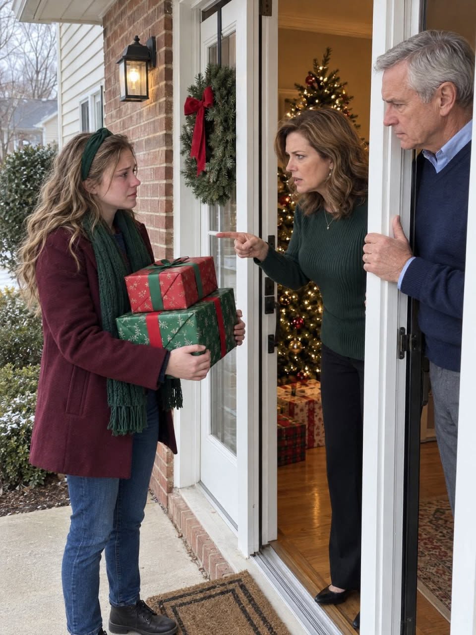 My Parents Refused to Let My 11 Year Old Daughter Inside on Christmas Day She Walked Home Alone With Every Gift She Had Made and Waited in an Empty House When I Discovered What Happened I Took Quiet Action Five Hours Later Their Secrets Began Unraveling