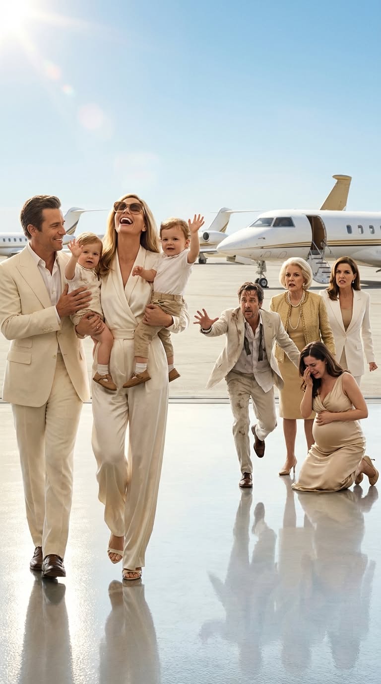 ‘Take the kids, they’re holding me back,’ my husband sneered. Barely five minutes after signing the divorce papers, he and his family rushed off to an elite clinic to celebrate his mistress’s pregnancy. Meanwhile, I was quietly taking our children out of the country… just moments before a single sentence from the doctor destroyed everything his family thought they had.